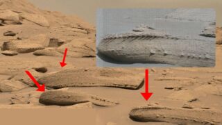 mars'ta ejderha kemiği benzeri bir yapı keşfedildi